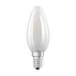 Ledvance Classic LED E14 Kerze Fadenlampe Matt 2.5W 250lm - 827 Extra Warmweiß | Ersatz für 25W