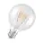 Osram Vintage 1906 LED E27 Globe Fadenlampe Klar Slim 4.8W 470lm - 827 Extra Warmweiß | Dimmbar - Ersatz Für 40W