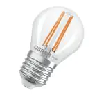 Osram Classic LED E27 Kugel Fadenlampe Klar 3.8W 806lm - 827 Extra Warmweiß | Ersatz Für 60W