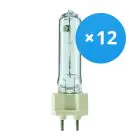 Mehrfachpackung 12x Philips MASTERColour CDM-T 70W 942 G12 | Kaltweiß