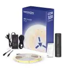 Noxion LED-Streifen Naga 5 Meter Komplettset - 24V - 320LEDs/m - COB - 8W/m - 965 Tageslichtweiß | 8mm - IP20 - Höchste Farbwiedergabe