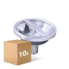 Mehrfachpackung 10x Noxion Lucent LED-Spot AR70 BA15d 6W 350lm 36D - 927 Extra Warmweiß | Höchste Farbwiedergabe - Dimmbar - Ersatz Für 50W